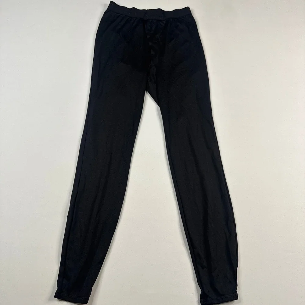 Patagonia Capilene Baselayer Set Mens S/M Black Long Sleeve Thermal USA Made‎